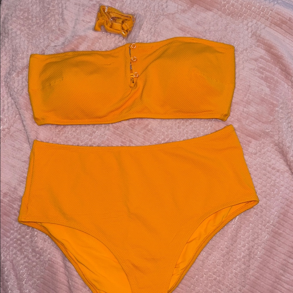 Aerie Vibrant Orange Bikini set